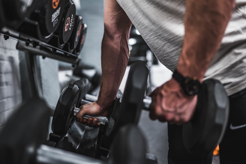 Coach en musculation portrait