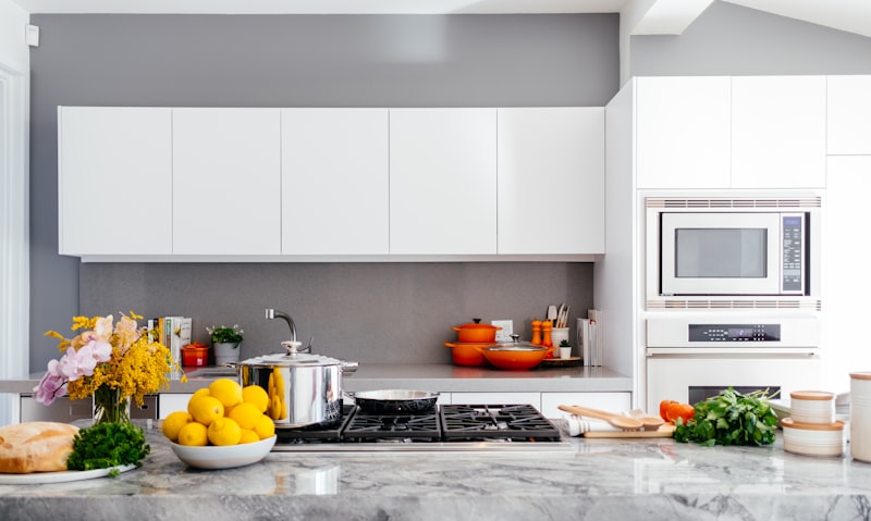 Placard rempli d aliments sains